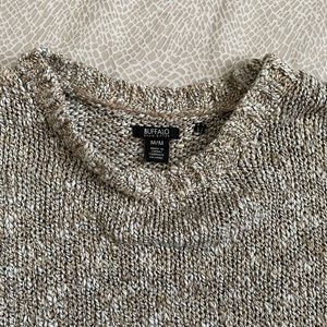 Buffalo gold wool sweater